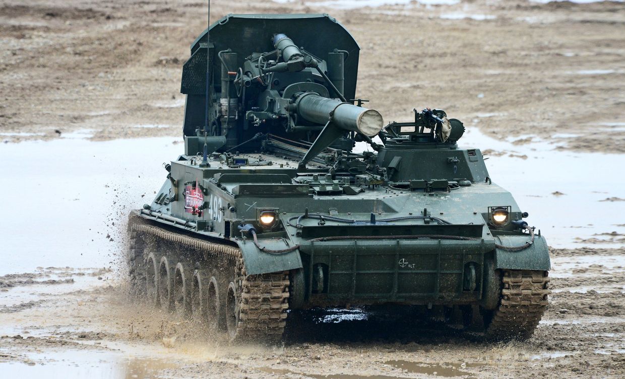 240-мм самоходный миномёт 2С4 Тюльпан 240-мм самоходный миномёт 2С4 Тюльпан