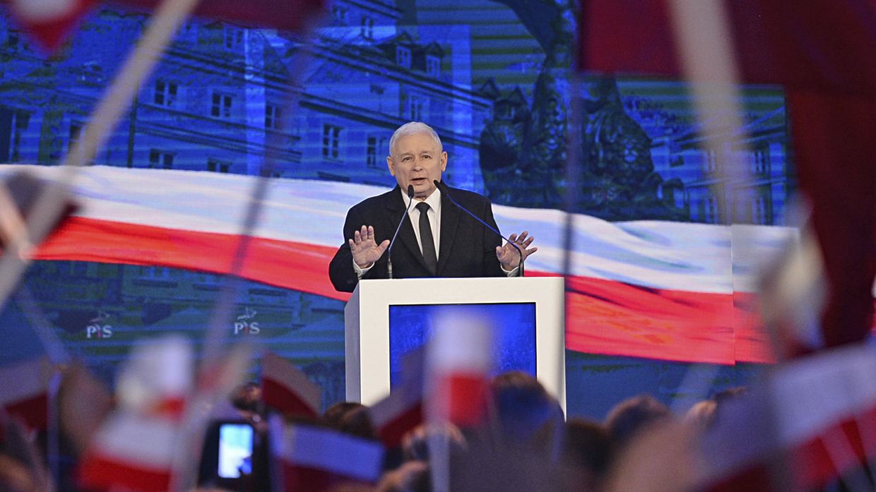 Лидер правящей партии «Право и справедливость» Ярослав Качиньский