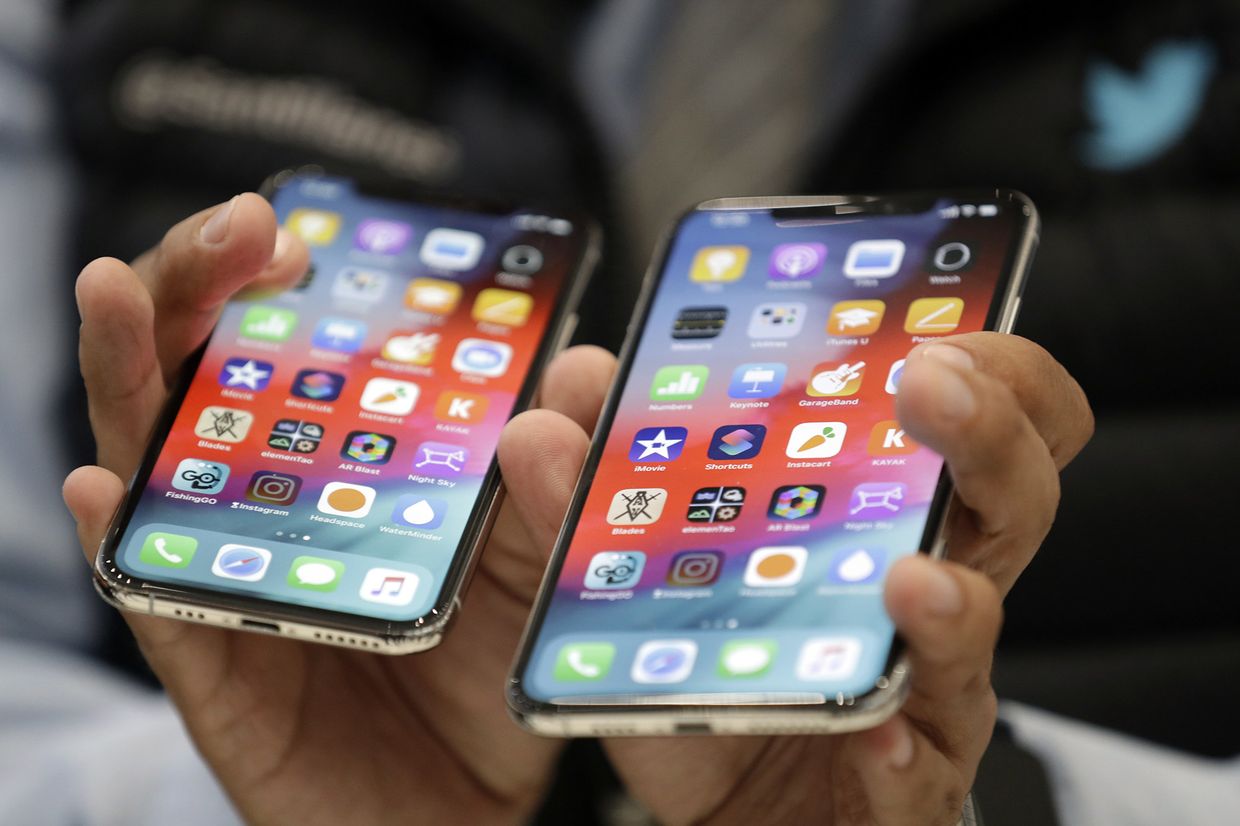 Презентация Apple iPhone XS и iPhone XS Max в штаб-квартире Apple в Купертино