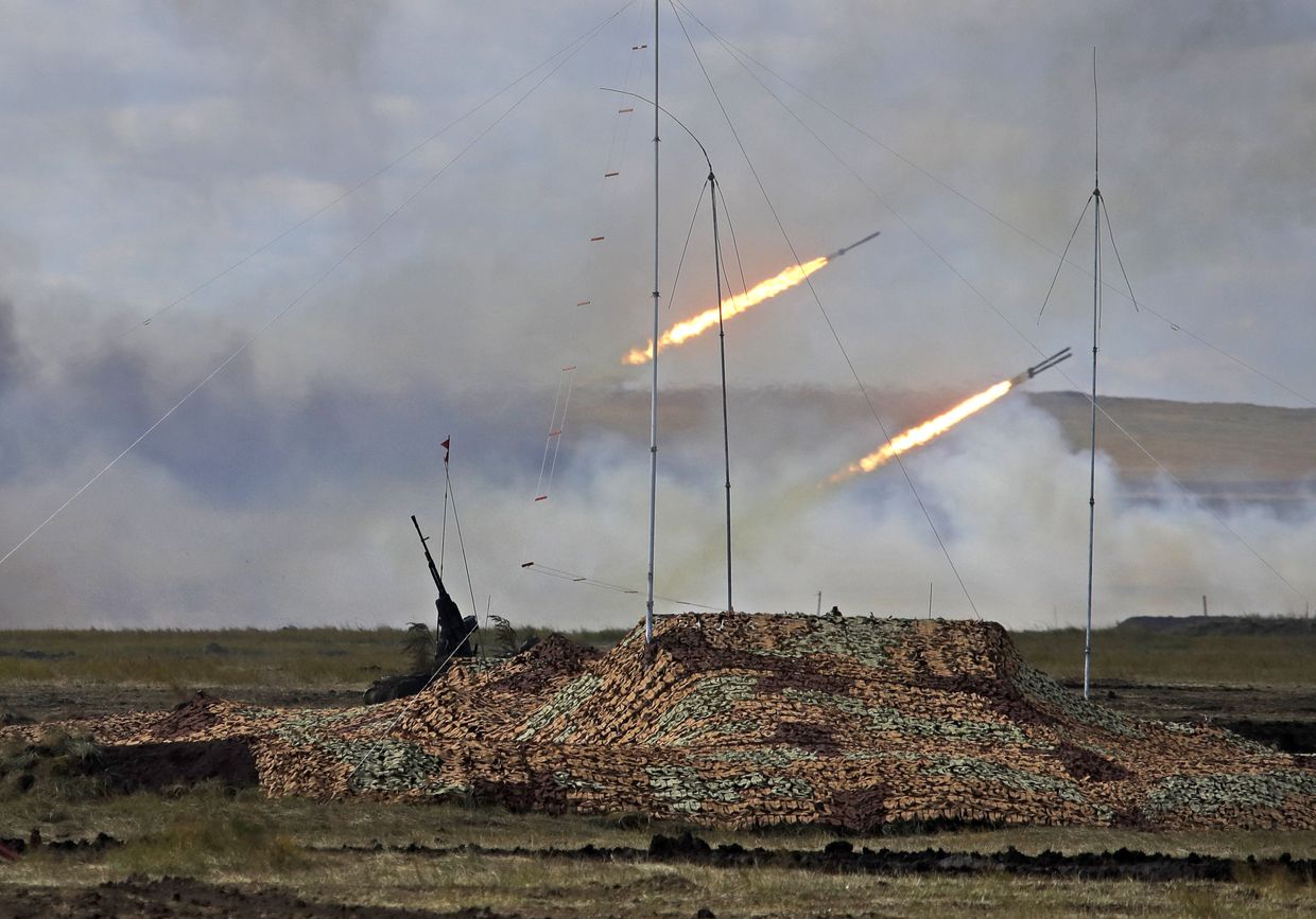 Военные учение «Воток-2018» в Сибири