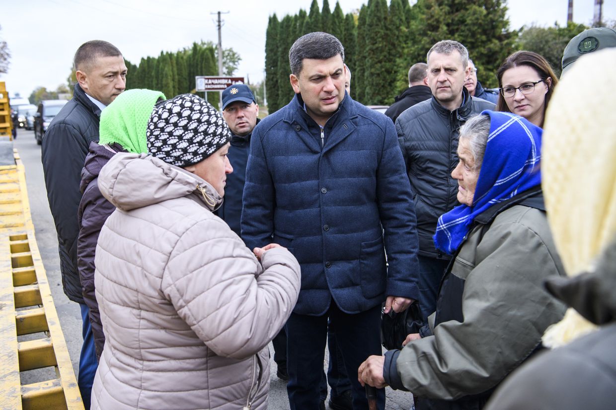 Премьер-министр Украины Владимир Гройсман