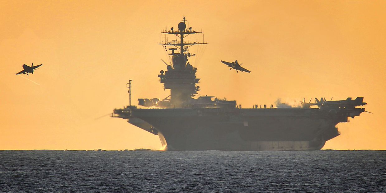 Авианосец ВМС США Harry Truman