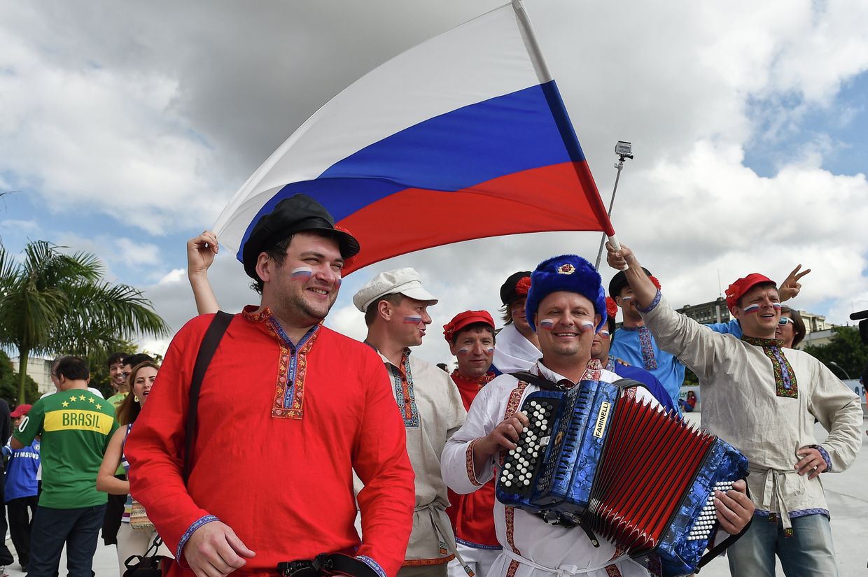 Болельщики сборной России