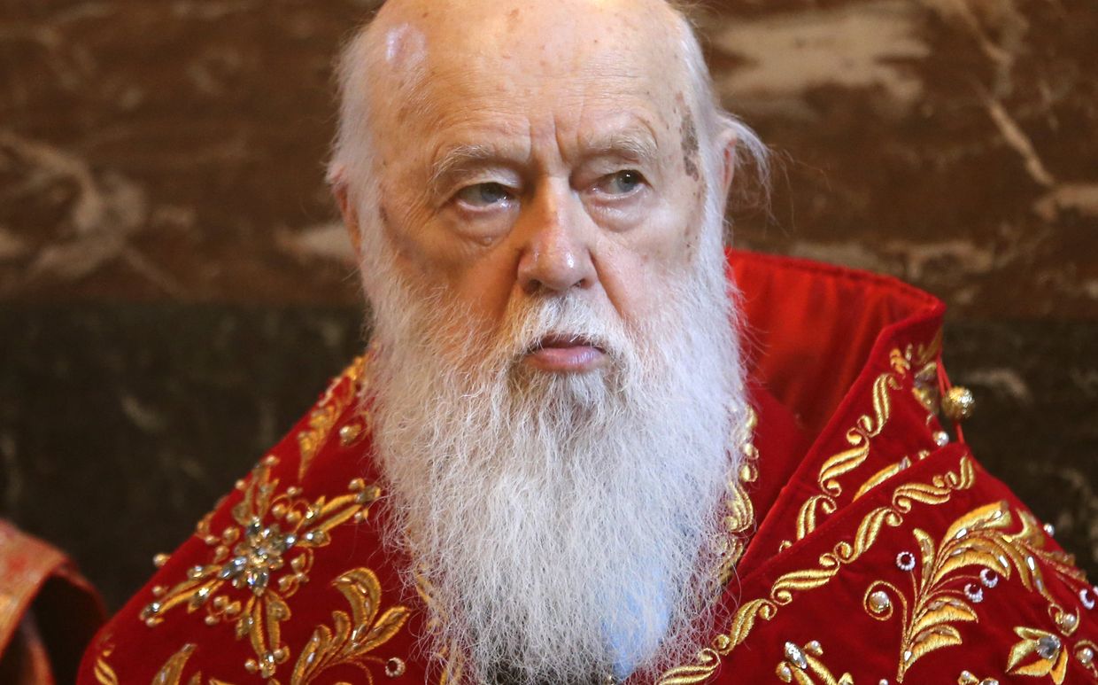Глава Украинской Православной Церкви Киевского патриархата патриарх Филарет