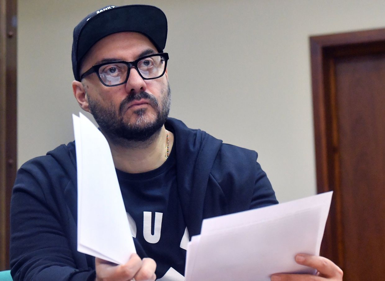 Режиссер, художественный руководитель театра Гоголь-центр Кирилл Серебренников в Мосгорсуде Москвы. 11 сентября 2018