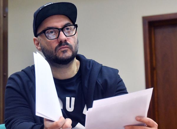 Режиссер, художественный руководитель театра Гоголь-центр Кирилл Серебренников в Мосгорсуде Москвы. 11 сентября 2018