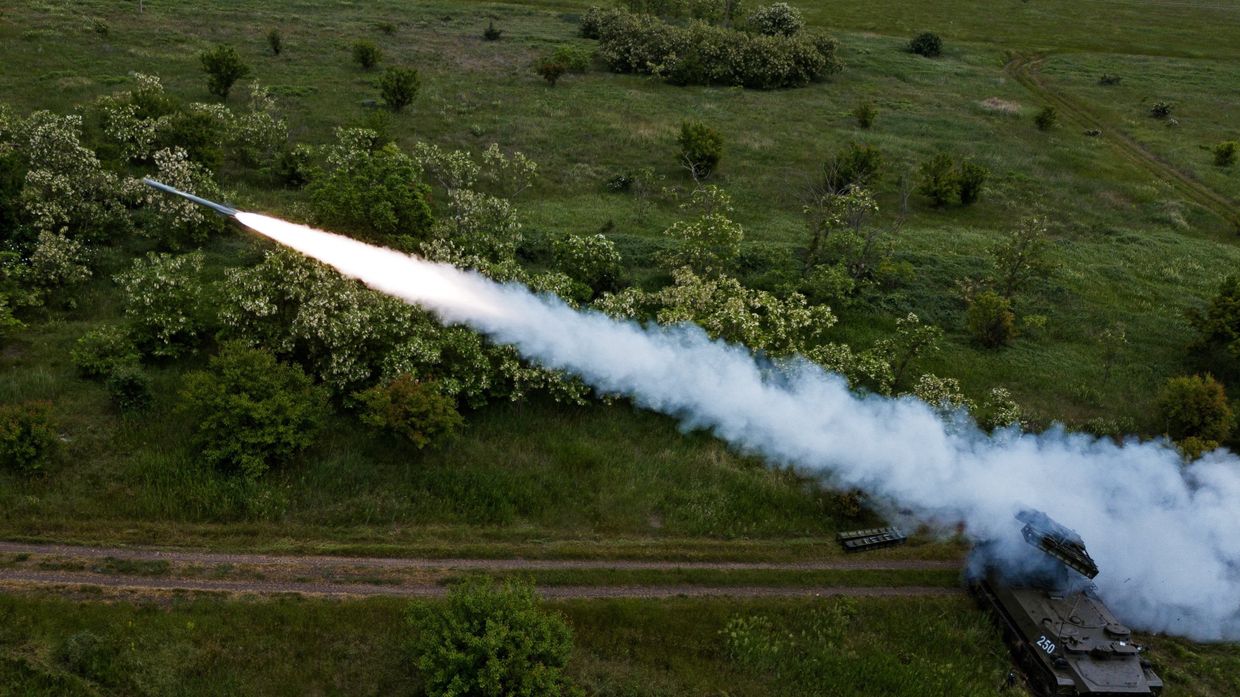 Стрельбы из зенитно-ракетного комплекса Стрела-10 на всеармейском конкурсе Чистое небо-2018