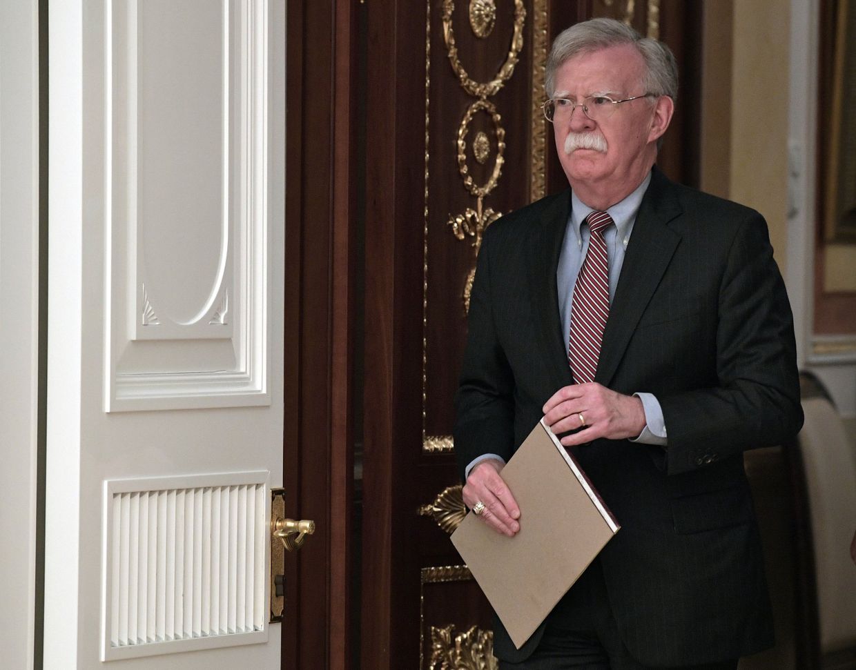 Встреча президента РФ В. Путина с помощником президента США по национальной безопасности Д. Болтоном