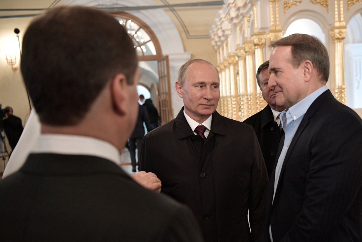 Президент РФ В. Путин и премьер-министр РФ Д. Медведев посетили Воскресенский Ново-Иерусалимский монастырь