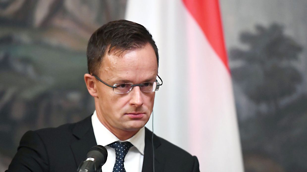 Глава МИД Венгрии Петер Сийярто