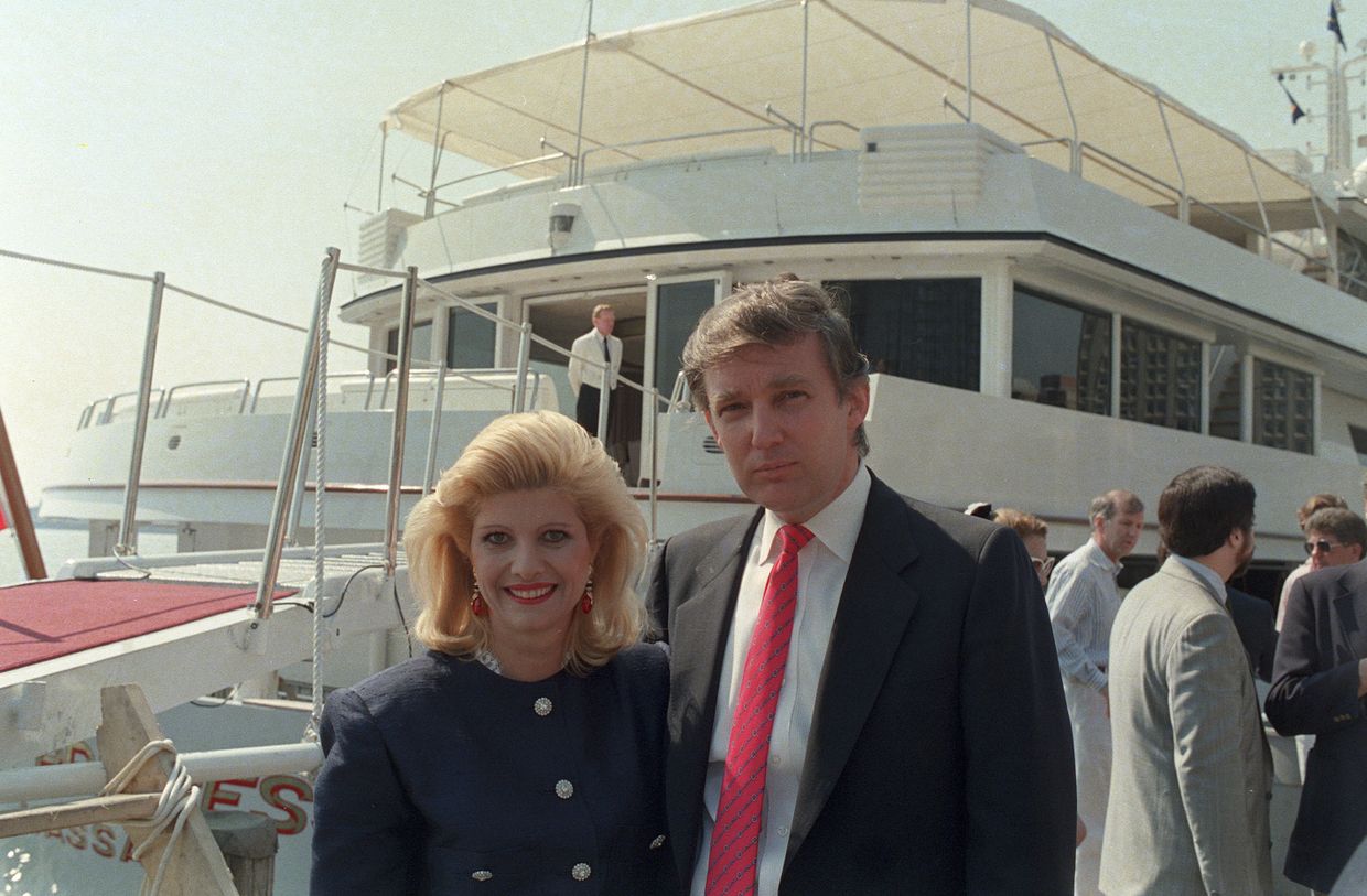Ивана и Дональд Трамп