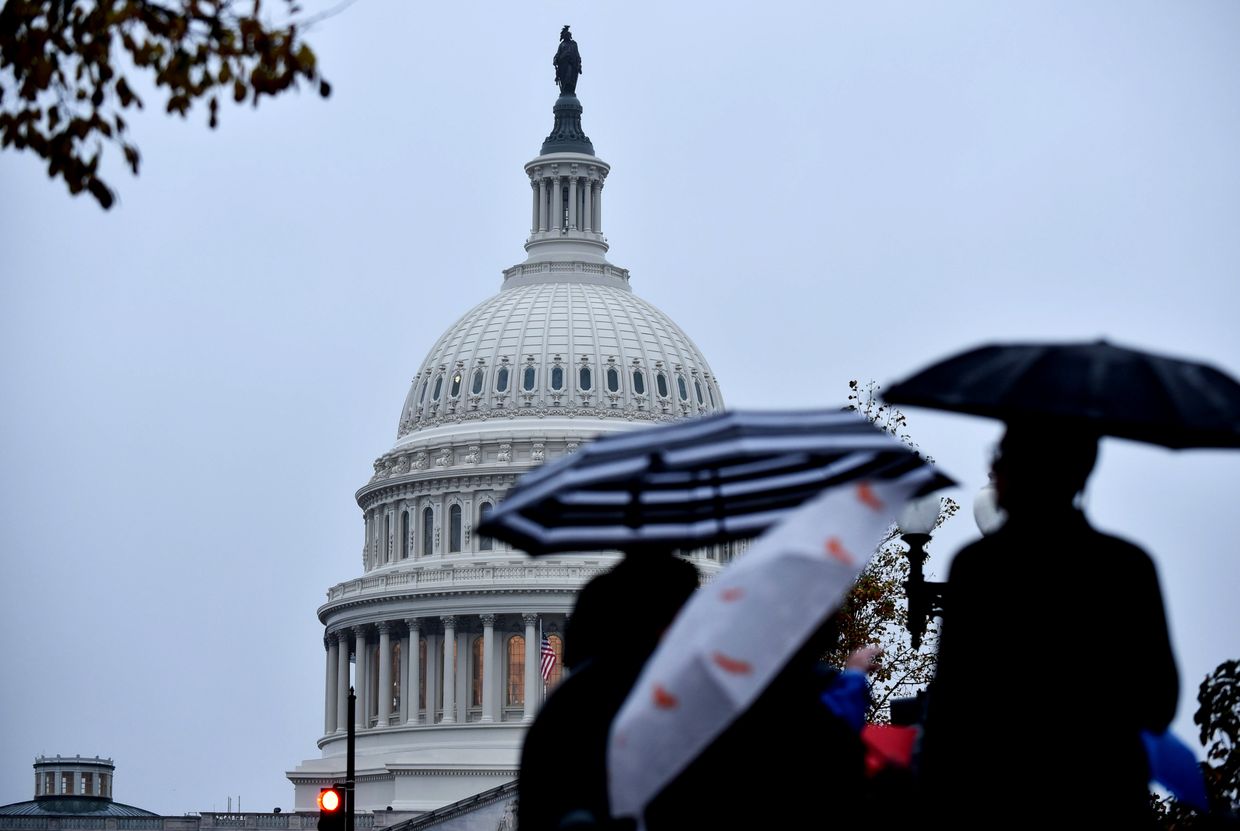 Здание Конгресса США в Вашингтоне