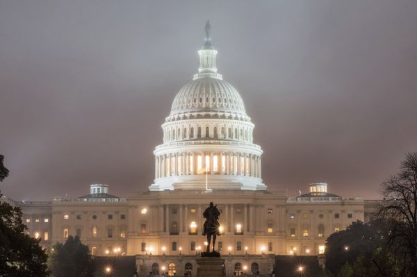 Здание Конгресса США в Вашингтоне