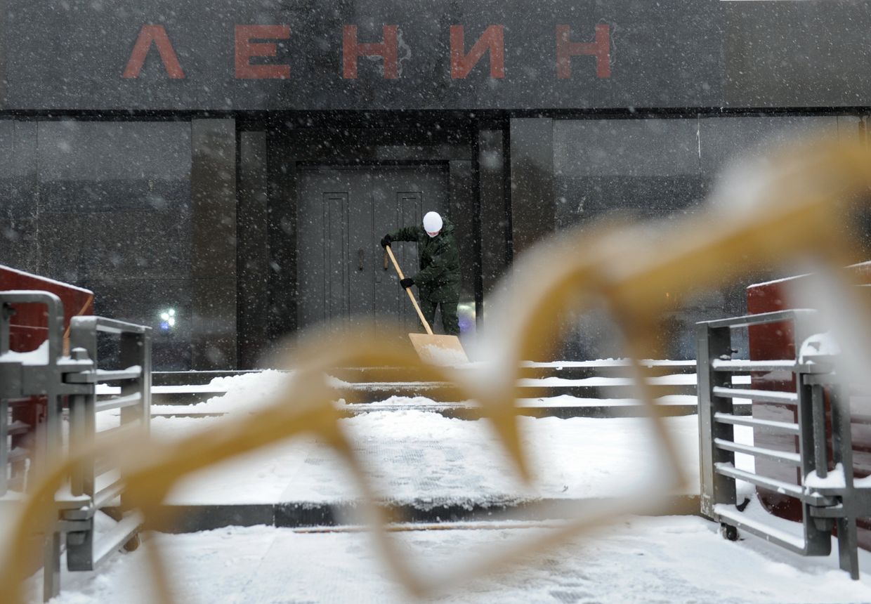 Снегопад в Москве