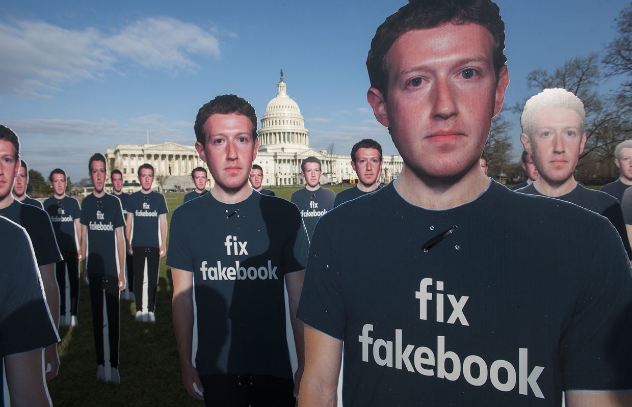 Генеральный директор Facebook Марк Цукерберг