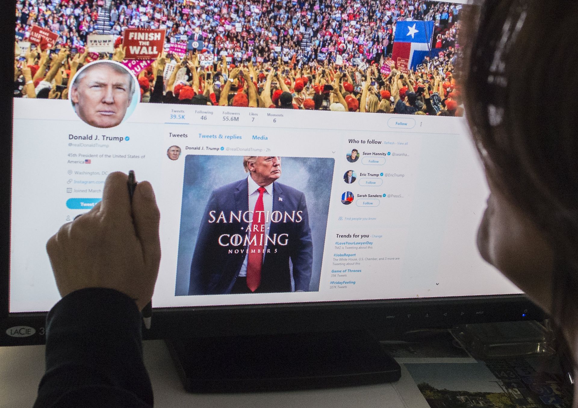 Twitter президента США Дональда Трампа - ИноСМИ, 1920, 20.10.2020