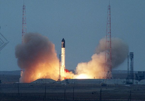 Российский «Протон» стартует с модулем «Заря» с космодрома «Байконур»