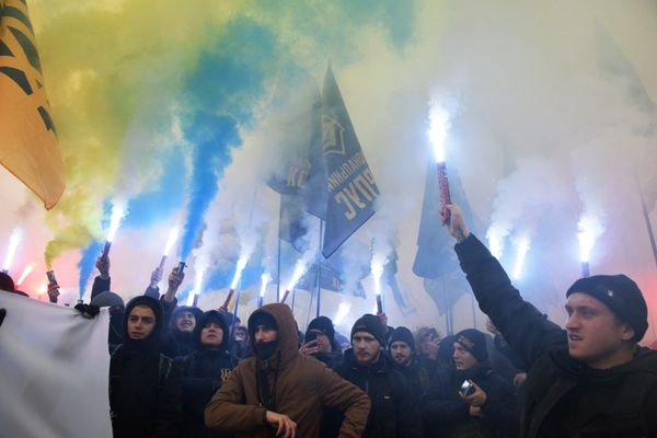 Акции националистов в Киеве