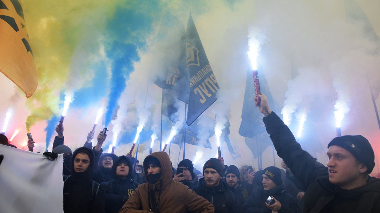 Акции националистов в Киеве