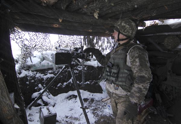 Военнослужащий ВСУ на востоке Украины. 26 ноября 2018