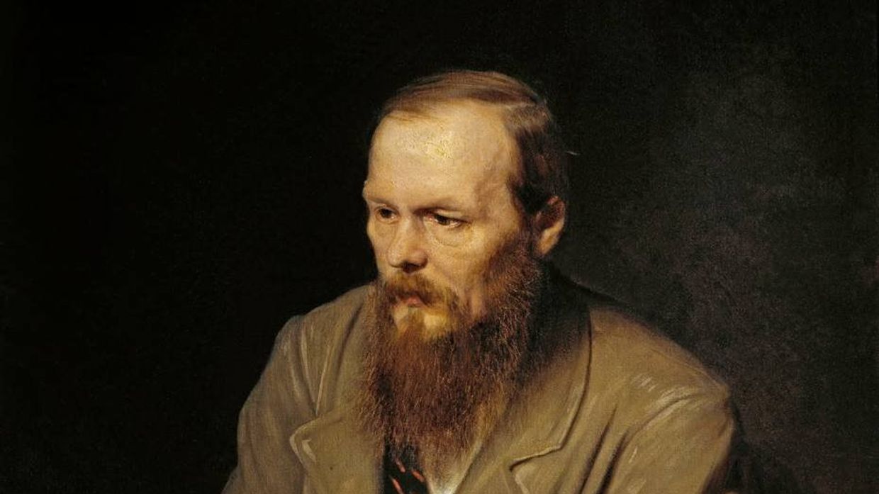 Портрет писателя Фёдора Михайловича Достоевского