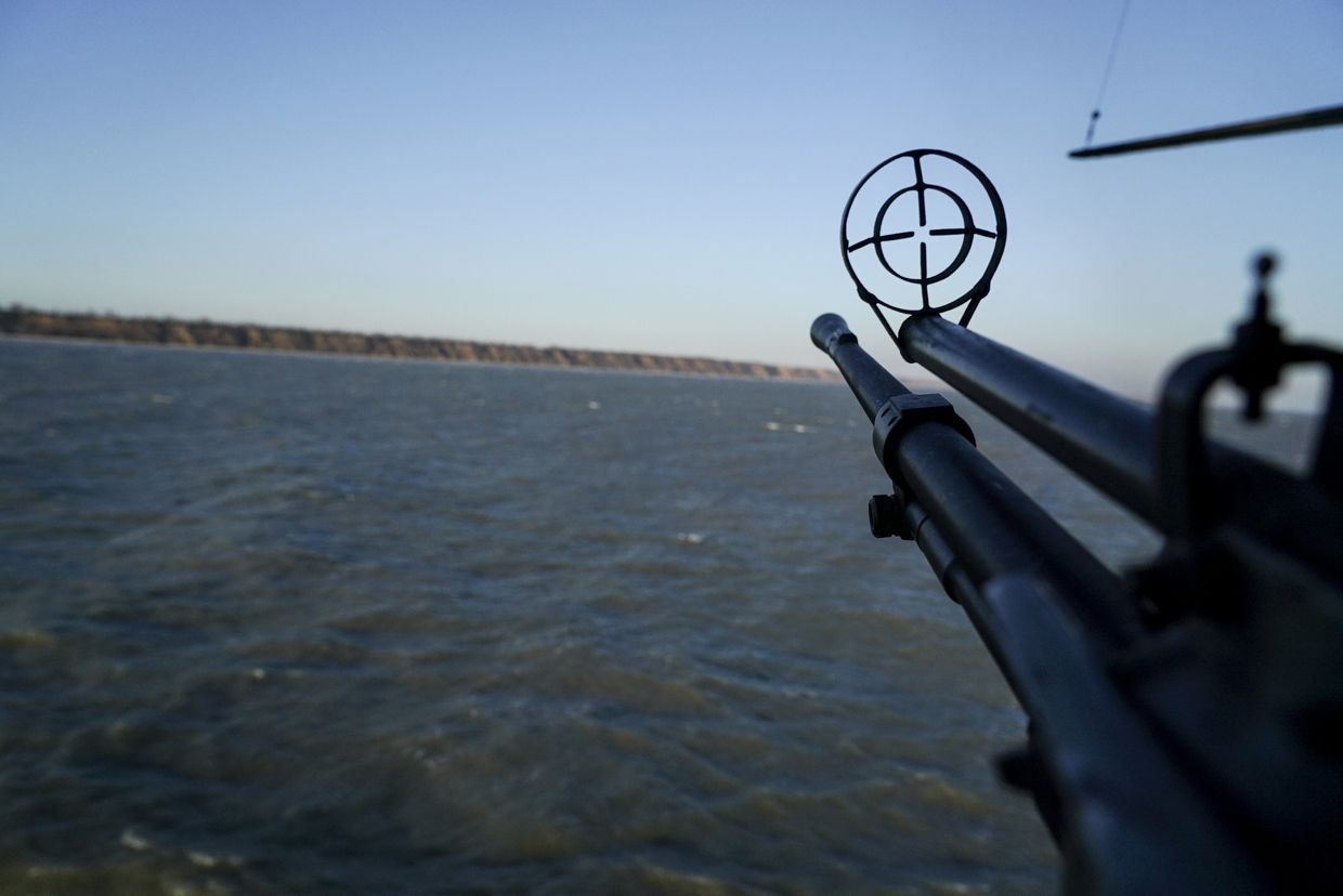 Патрулирование побережья Азовского моря