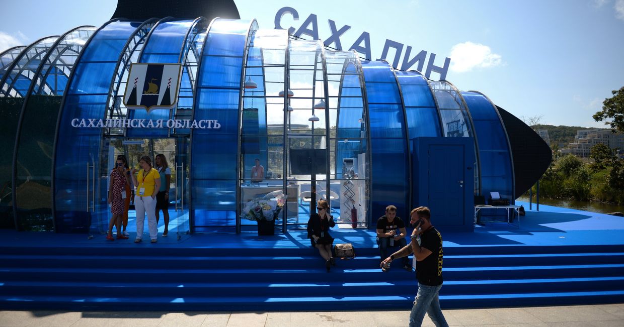 Подготовка к открытию Восточного экономического форума