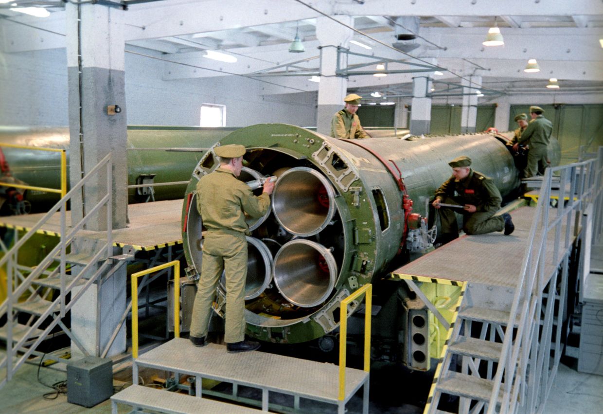 Ликвидация ракетных средств Р-12