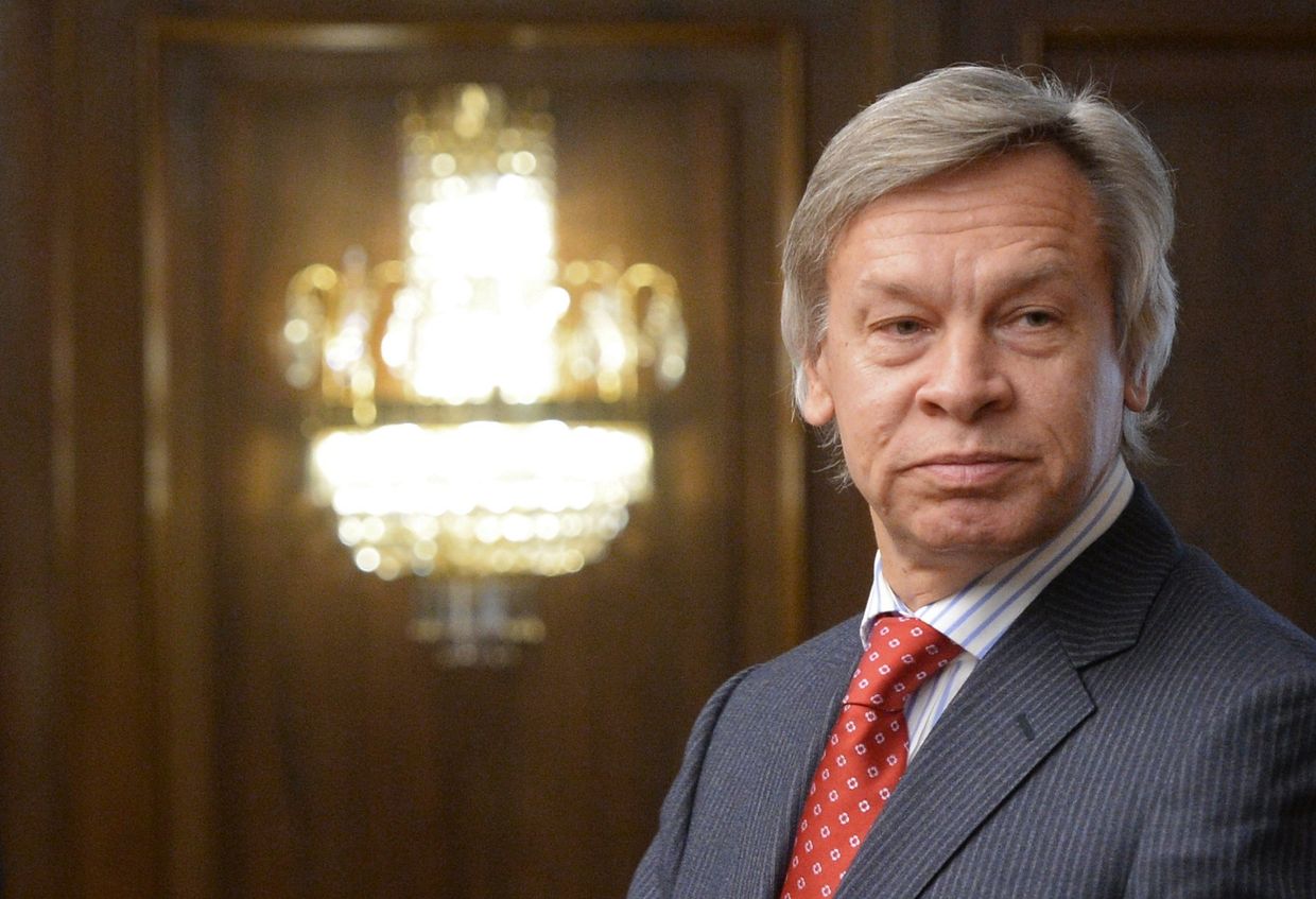Председатель комитета Государственной Думы РФ по международным делам Алексей Пушков