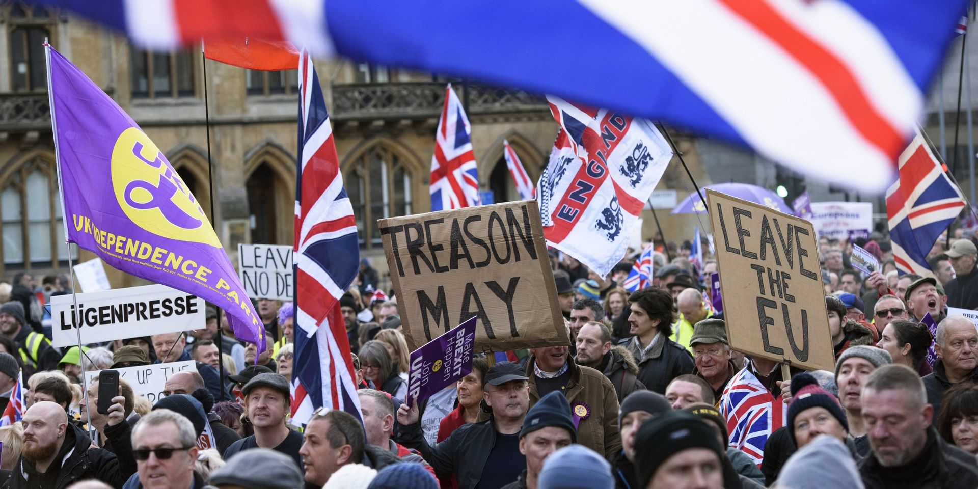 Акция в поддержку Brexit в Лондоне - ИноСМИ, 1920, 04.07.2024