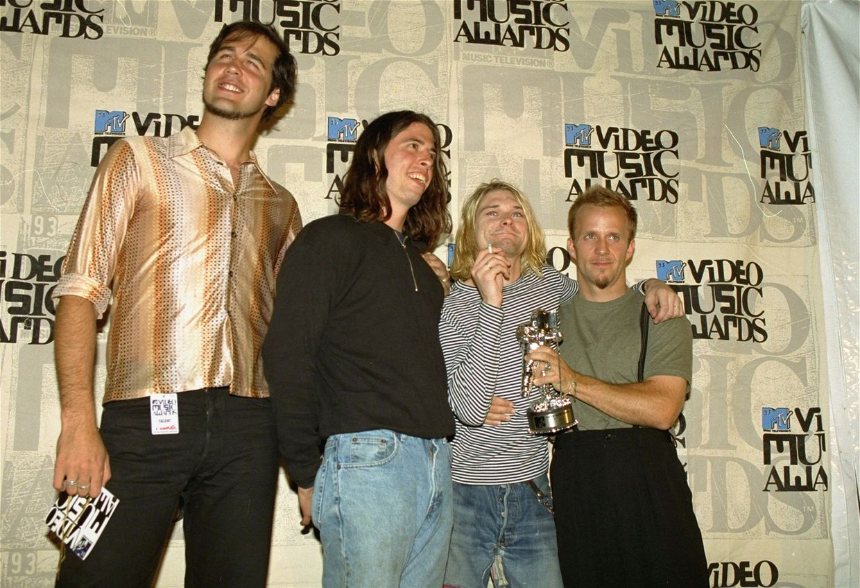Nirvana получила награду MTV за лучший альтернативный клип на песню In Bloom