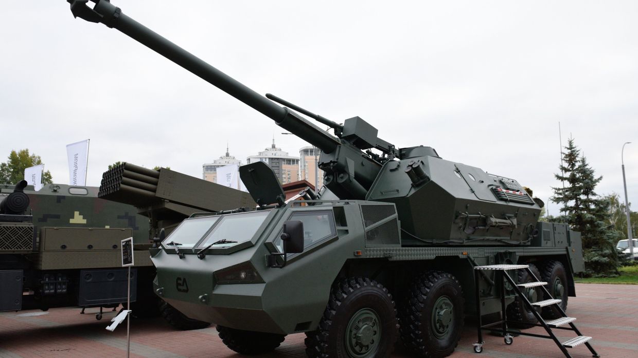 Самоходная артиллерийская гаубица Дана