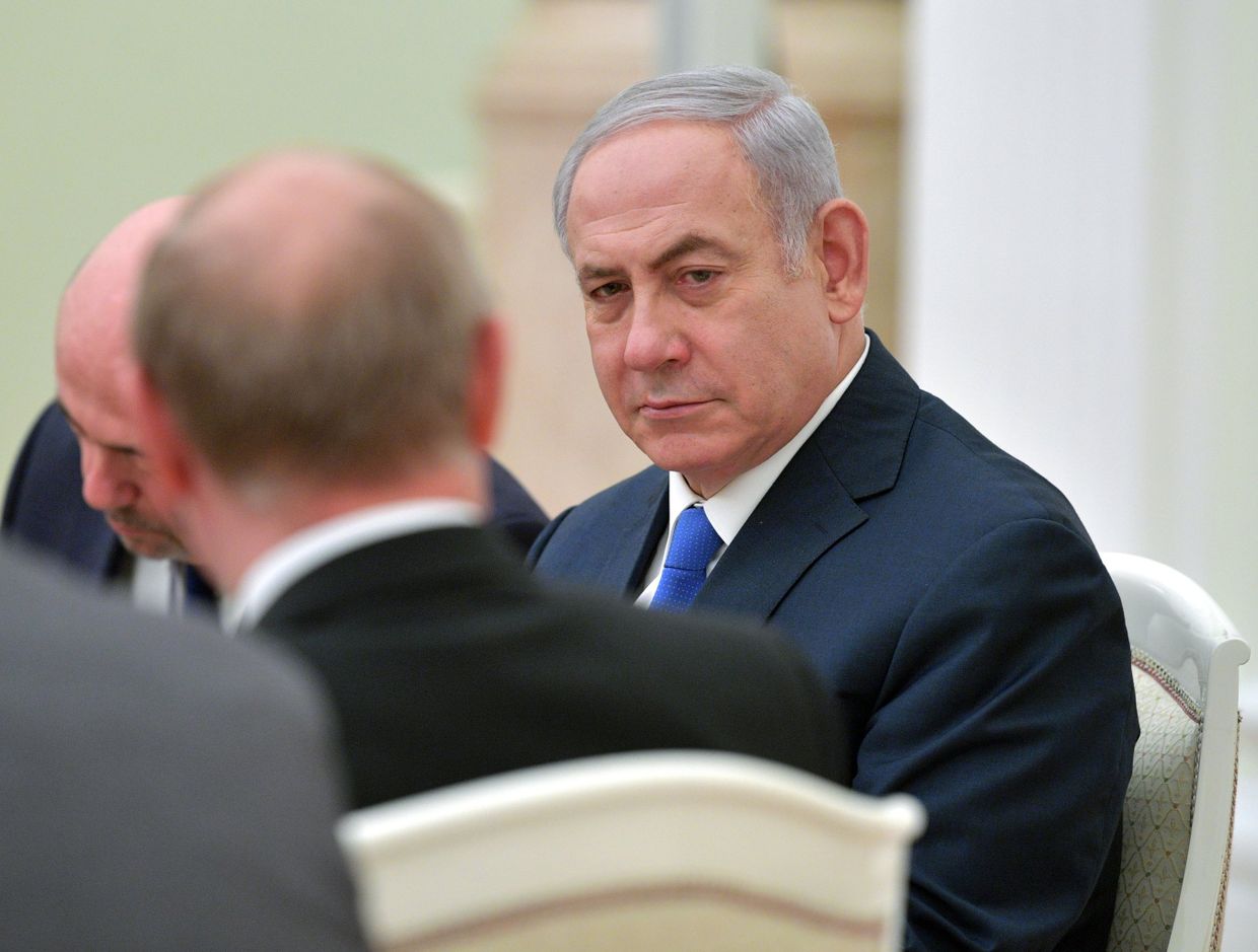 Президент РФ В. Путин встретился с премьер-министром Израиля Б. Нетаньяху