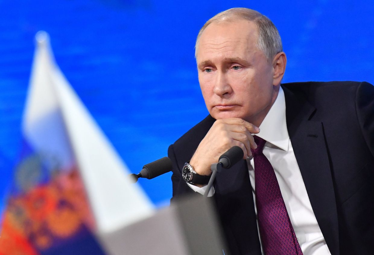 Ежегодная большая пресс-конференция президента РФ В. Путина