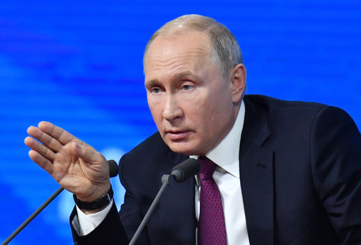 Ежегодная большая пресс-конференция президента РФ В. Путина