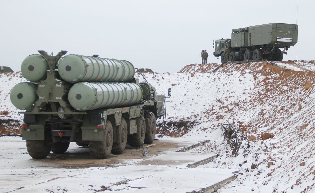 Дивизион С-400 Триумф заступил на боевое дежурство в Крыму