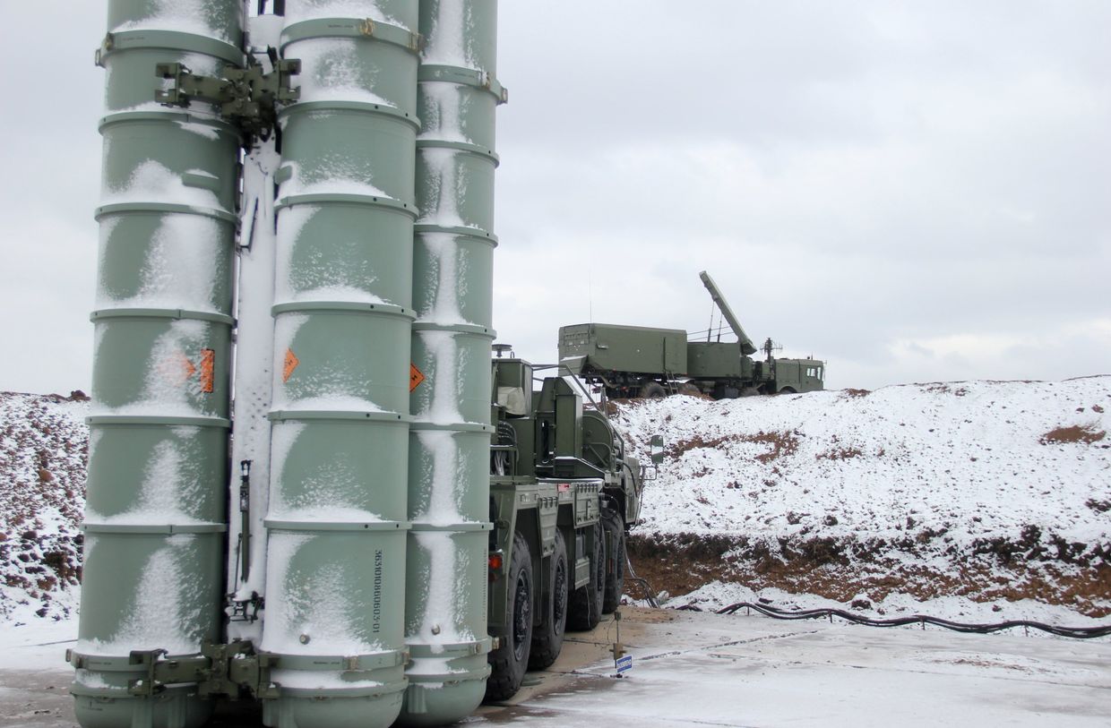 Дивизион С-400 Триумф заступил на боевое дежурство в Крыму