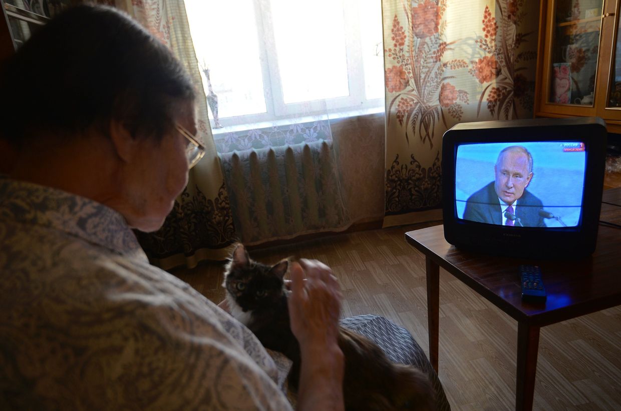 Трансляция пресс-конференции президента РФ В. Путина