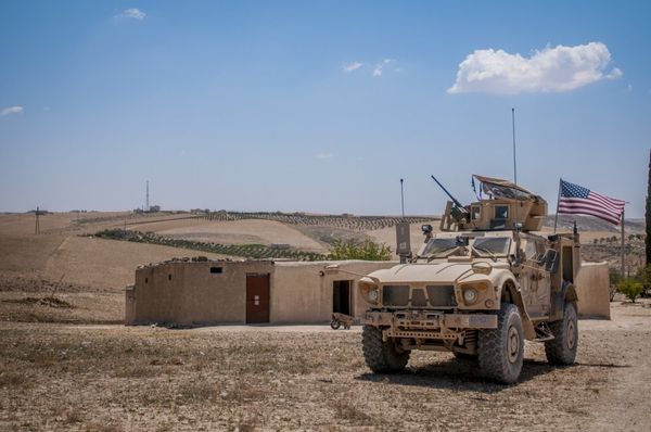 Американская военная техника в Сирии Американская военная техника в Сирии
