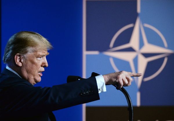 Пресс-конференция президента США Дональда Трампа на саммите НАТО 12 июля 2018 года