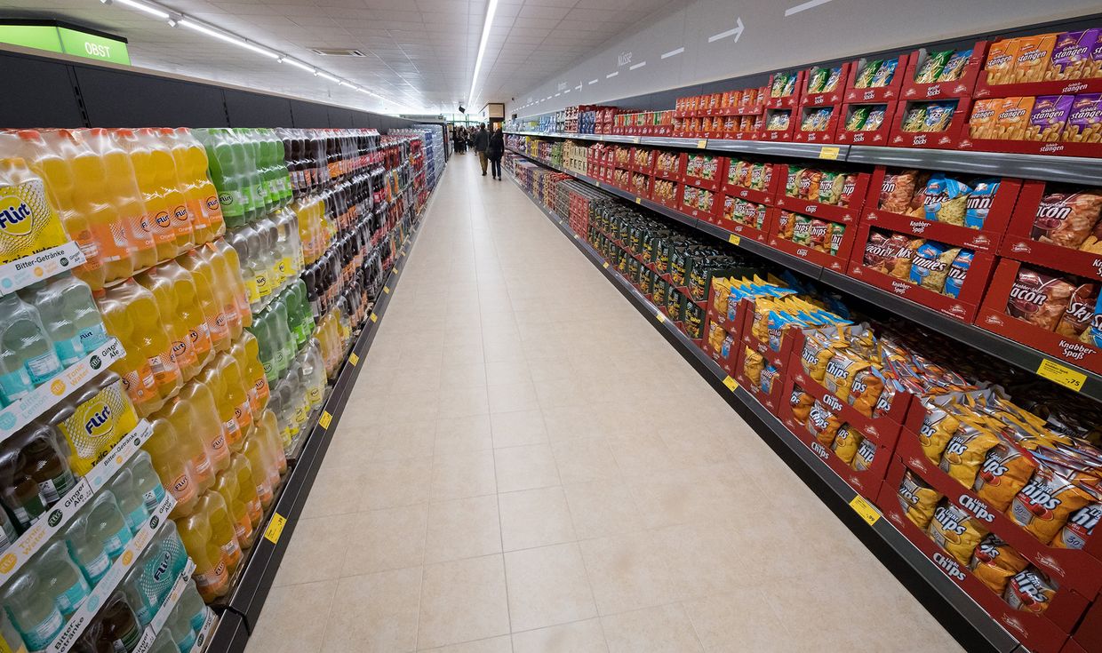 Магазин Aldi в Мюнхене