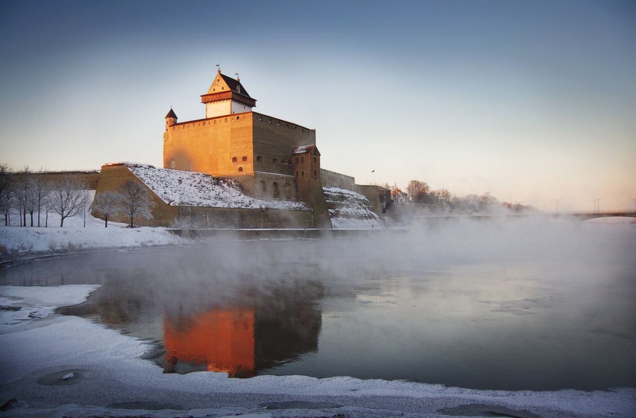 Замок Германа, Нарва, Эстония Замок Германа, Нарва, Эстония