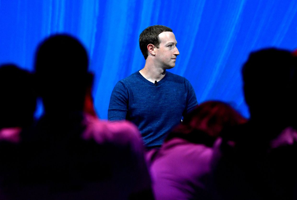 Генеральный директор Facebook Марк Цукерберг