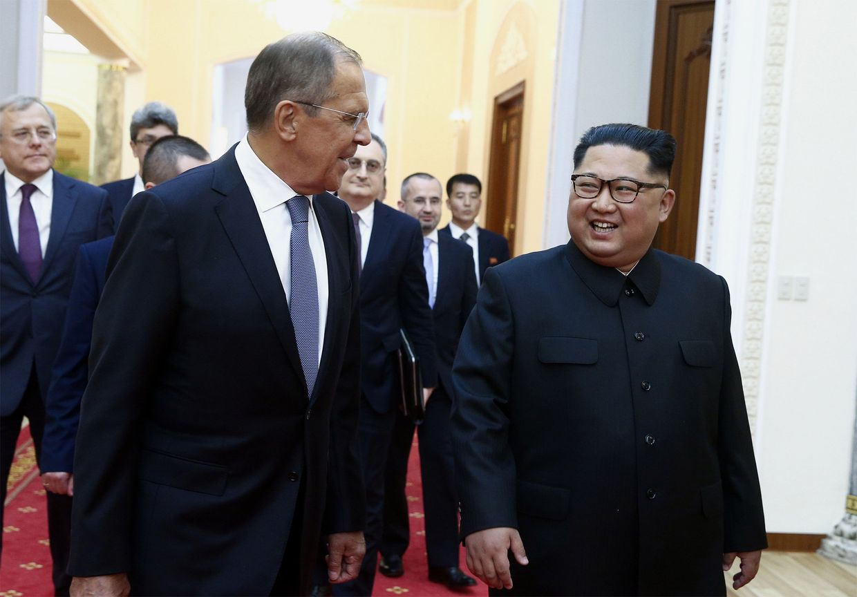 Визит главы МИД РФ С. Лаврова в Северную Корею