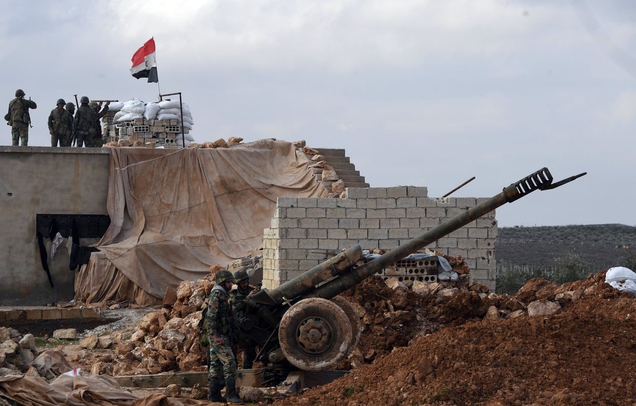 Военнослужащие сирийской армии