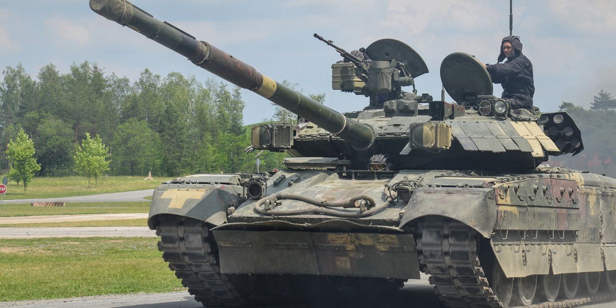 Украинский танк Т-84 «Оплот»