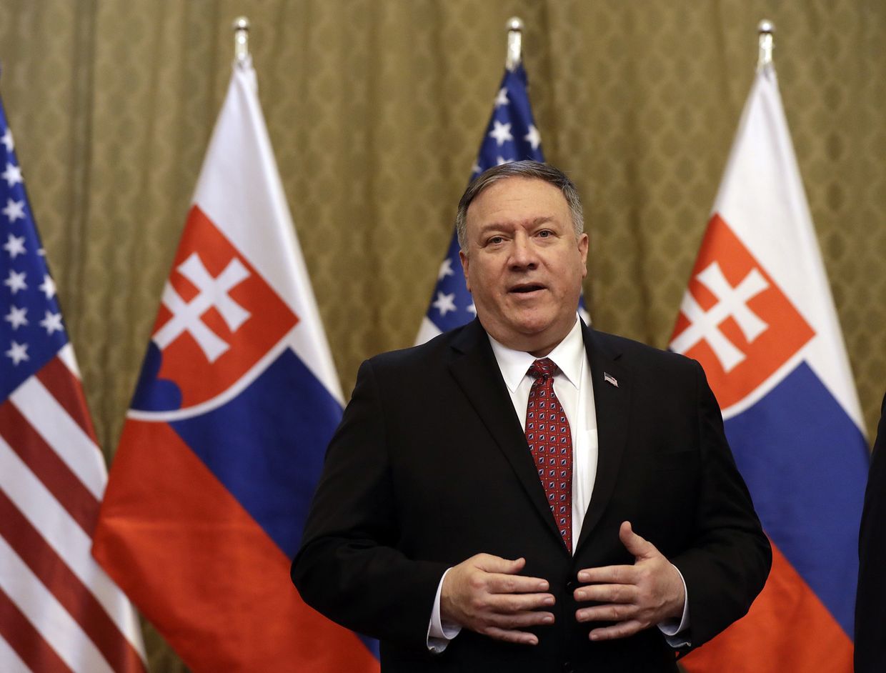 Государственный секретарь США Майк Помпео