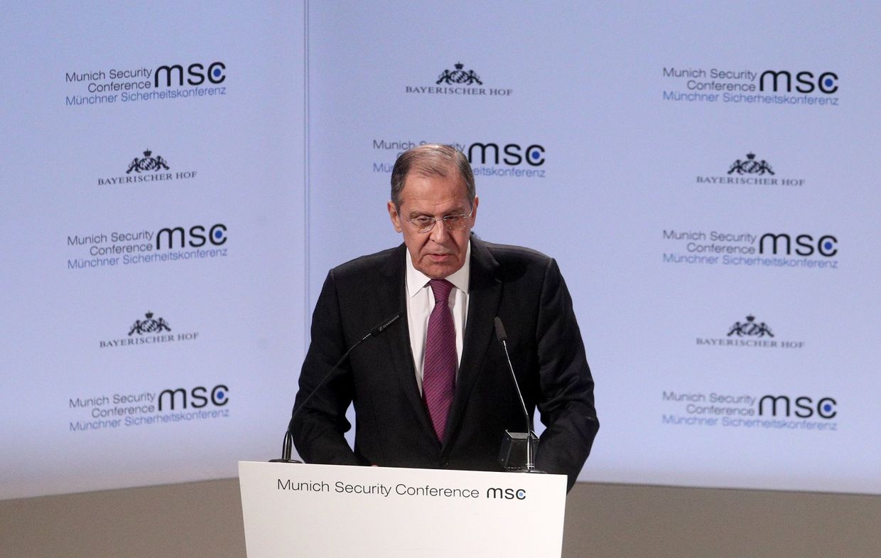 Министр иностранных дел РФ Сергей Лавров