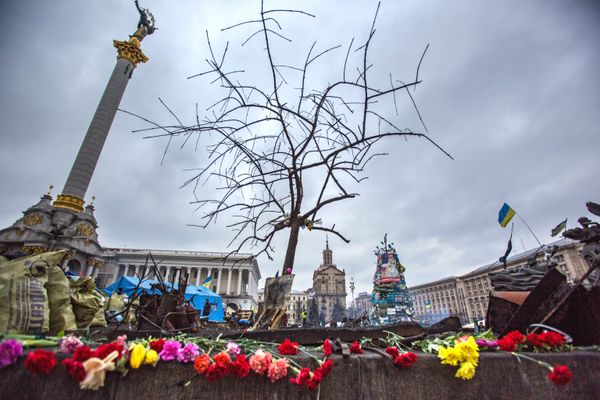 Обстановка в центре Киева