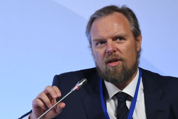 Председатель Правления ПАО Промсвязьбанк Дмитрий Ананьев на форуме организации Опора России